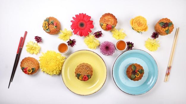 Różne dania na stole